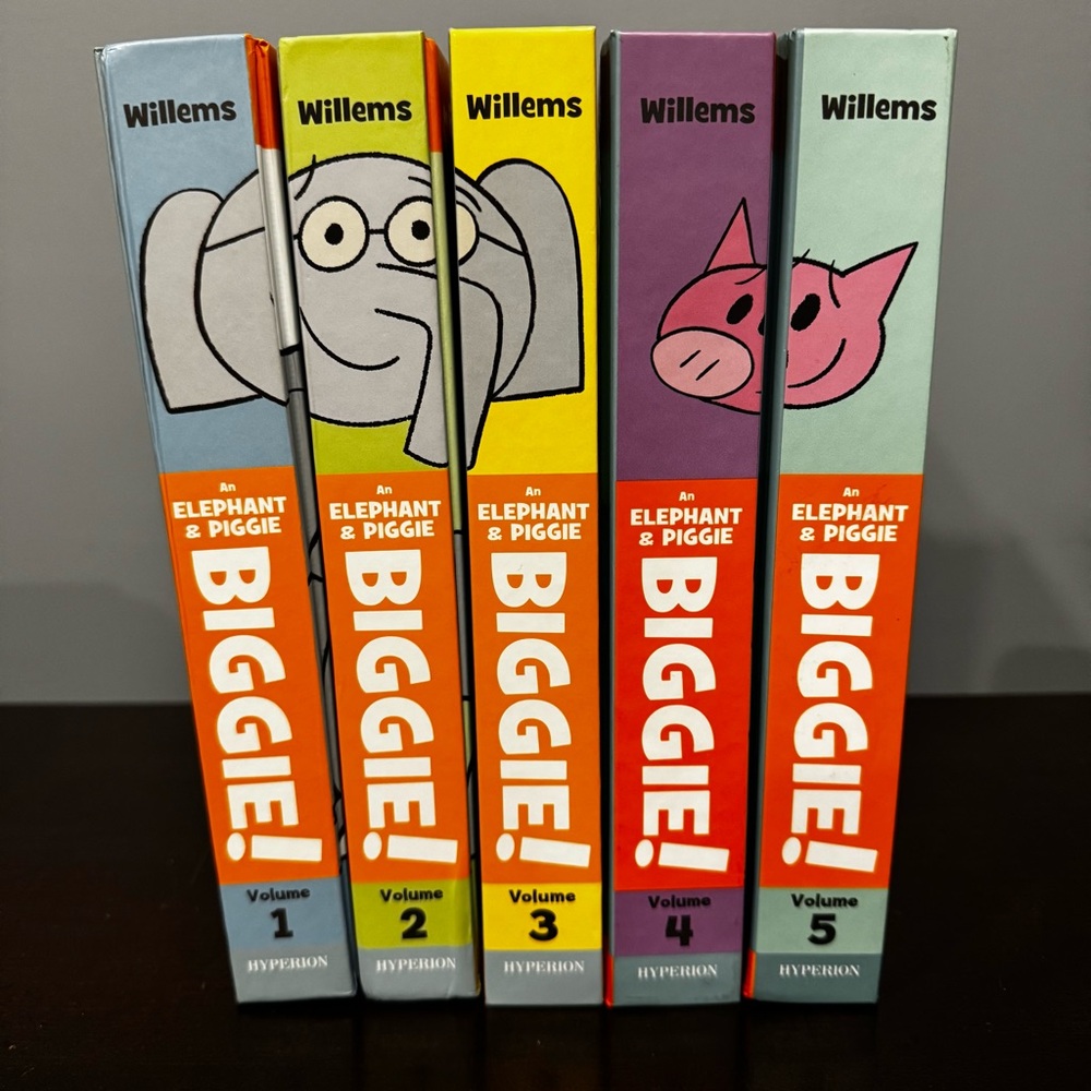 Elephant & Piggie Biggie! Book Collection (5 Biggies = 25 Books) - EC and NWOT
